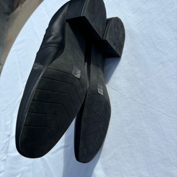 Eileen Fisher Winn Pump Women's Block Heel Shoes in BLACK Size 9.5 - Picture 9 of 10